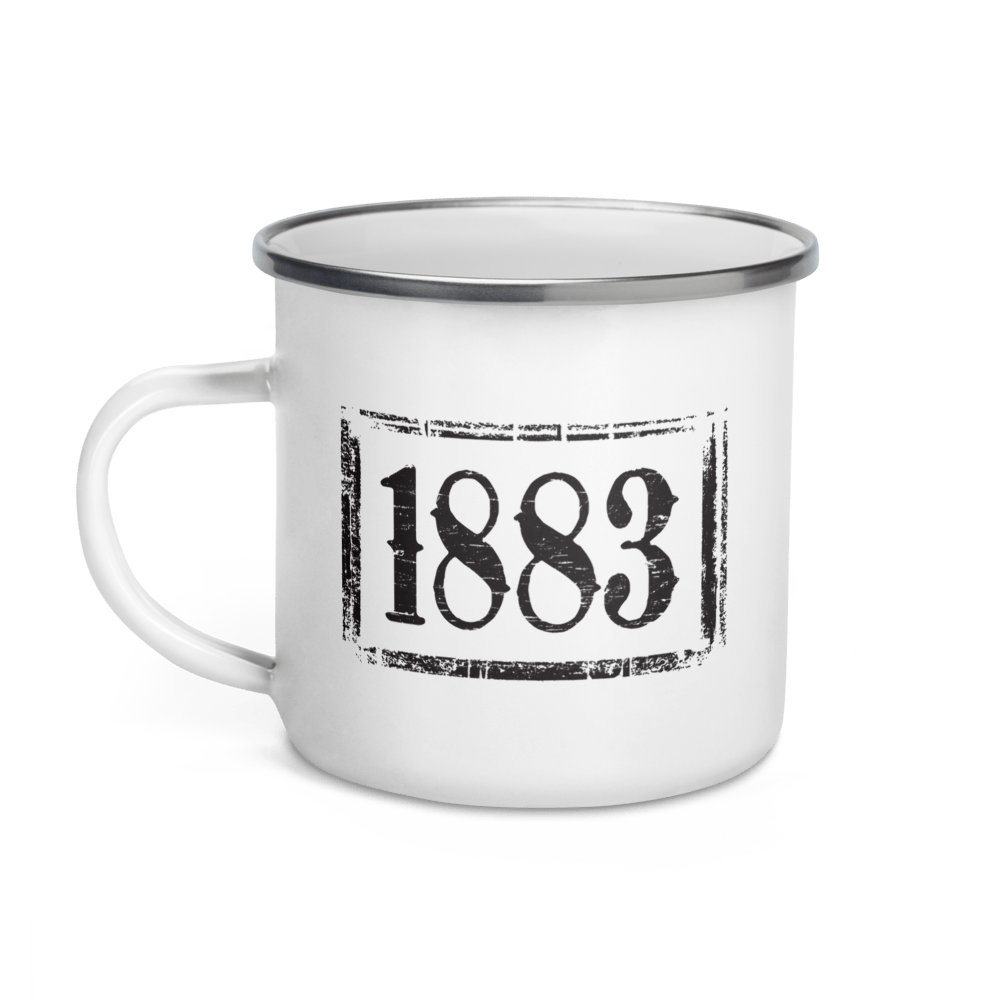 Yellowstone 1883 Logo Enamel Mug - Paramount Shop