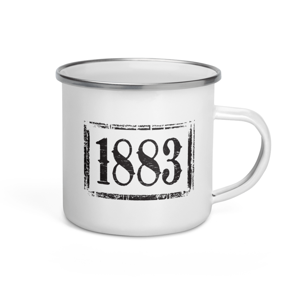 Yellowstone 1883 Logo Enamel Mug - Paramount Shop