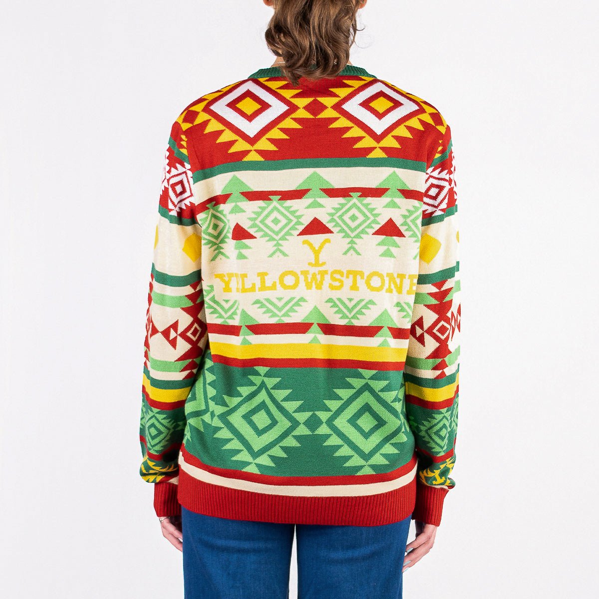 Yellowstone Barn Holiday Sweater - Paramount Shop