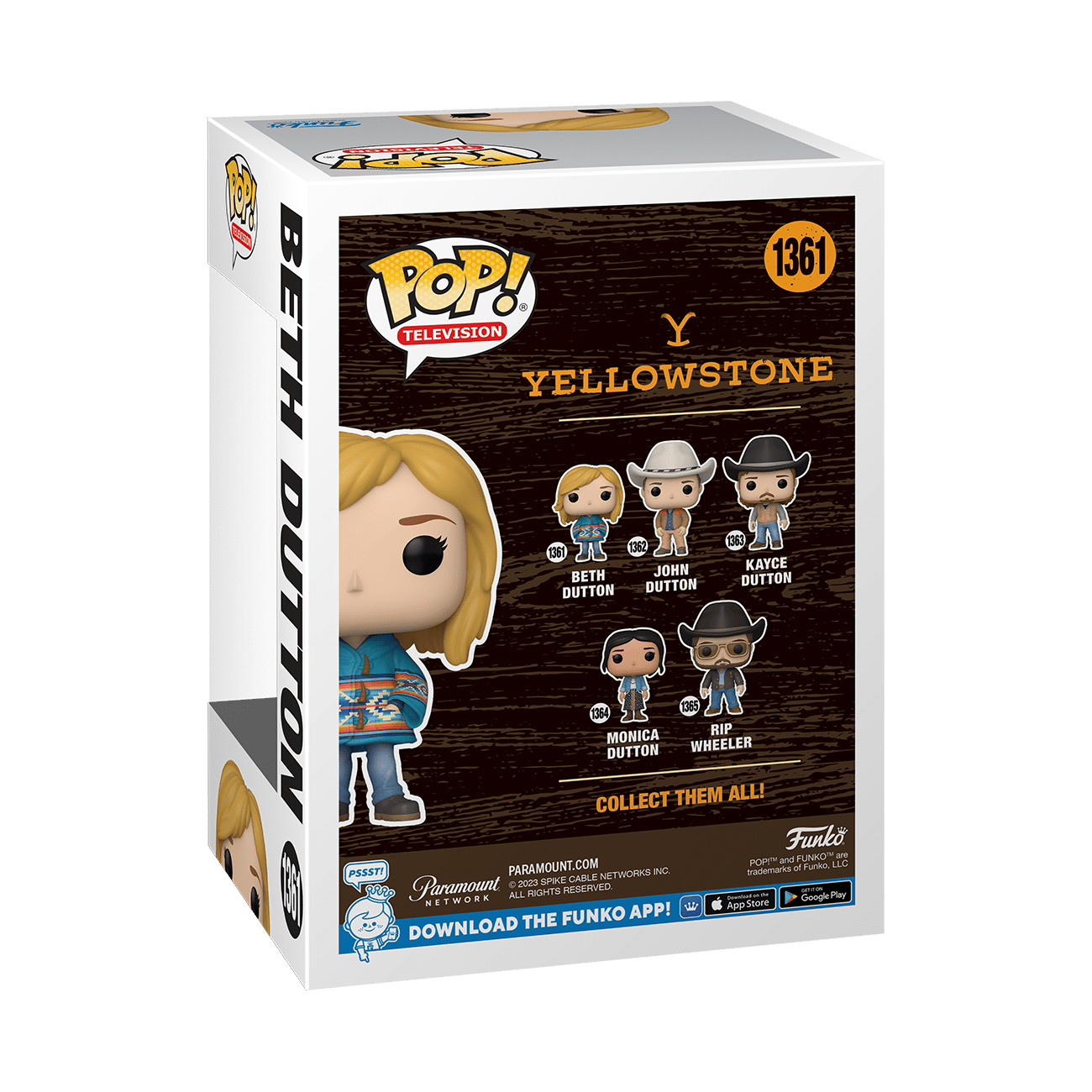 Yellowstone Beth Dutton Funko Pop! Vinyl Figure - Paramount Shop