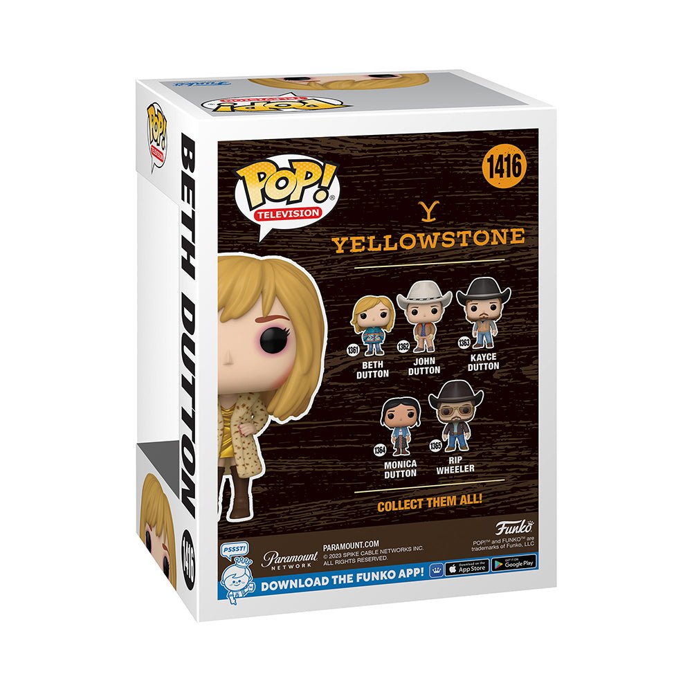 Yellowstone Beth Dutton Metallic Funko Pop! Vinyl Figure (Exclusive Wedding Outfit Edition) - Paramount Shop