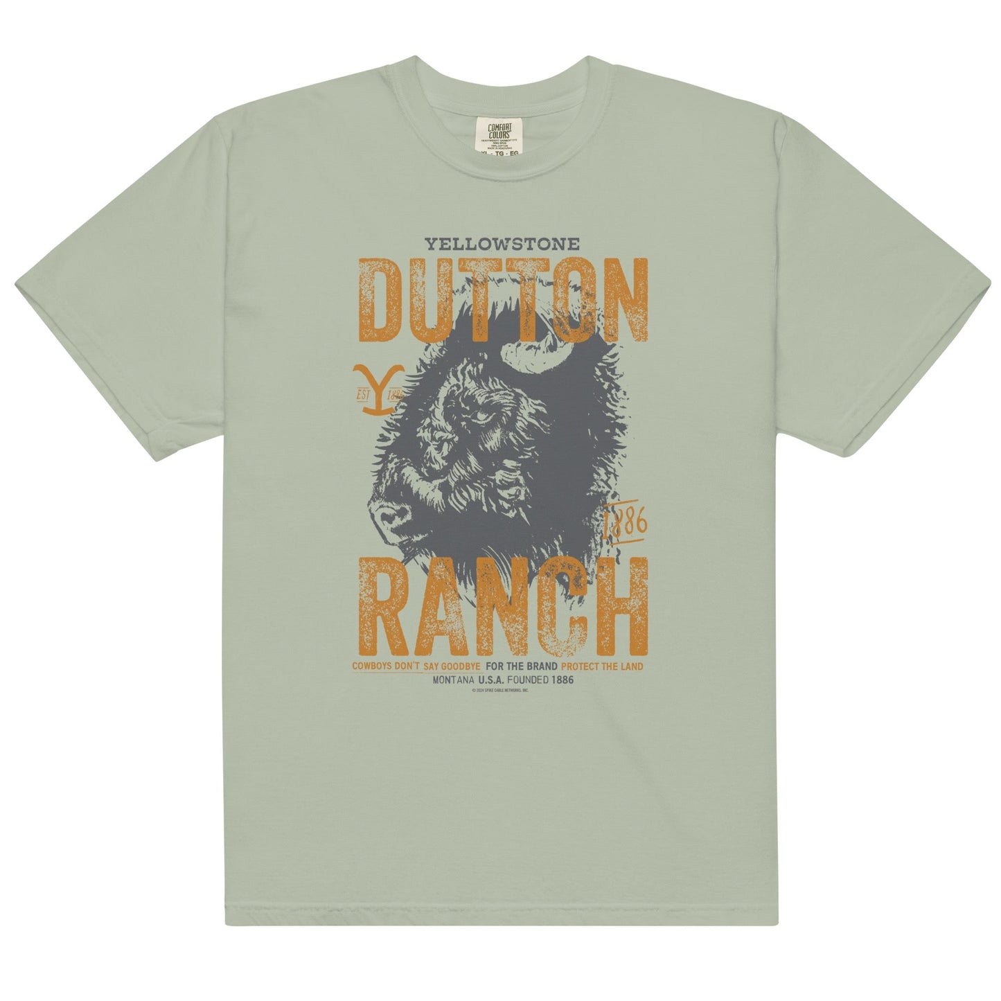 Yellowstone Bison Comfort Colors T - Shirt - Paramount Shop