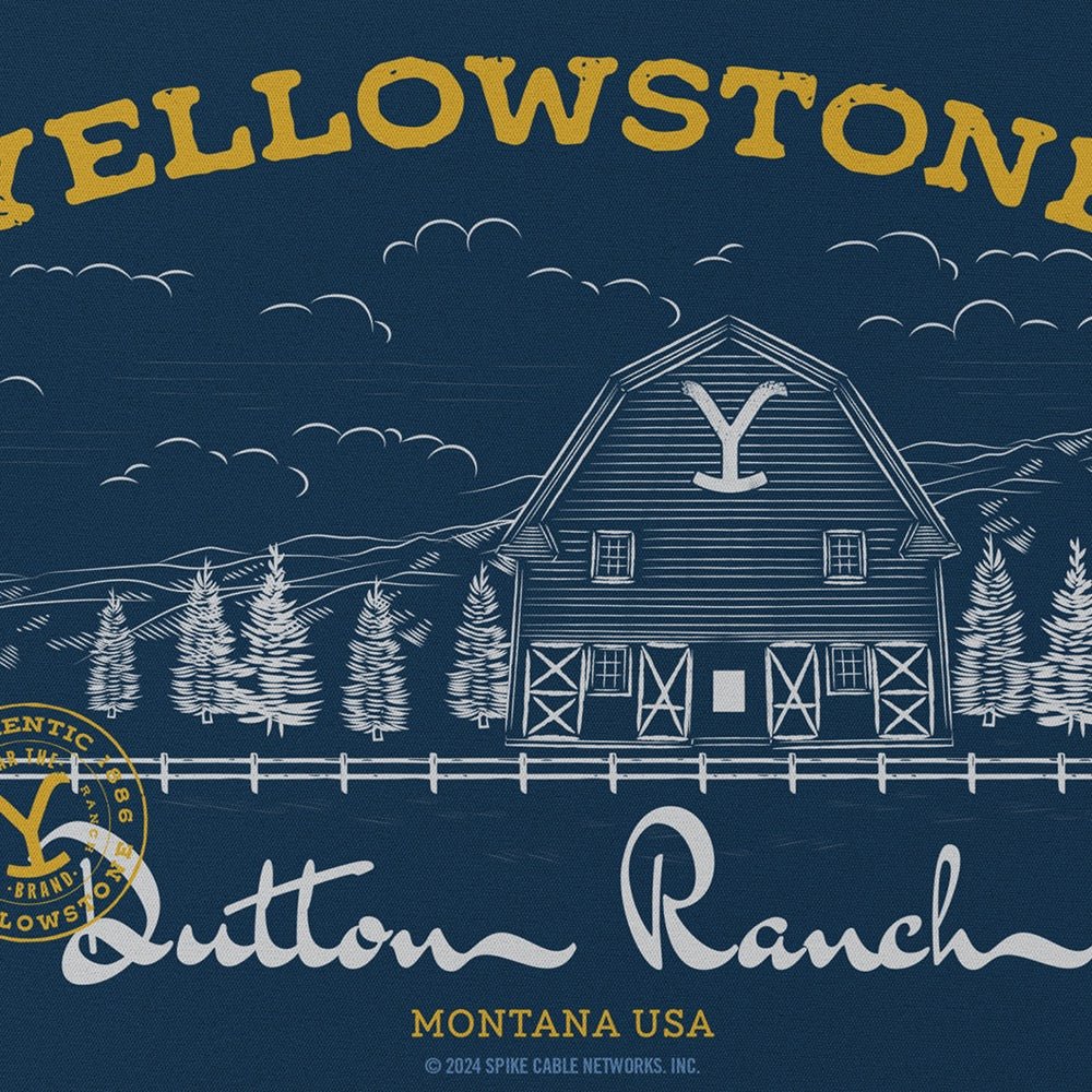 Yellowstone Dutton Ranch Barn Mouse Pad - Paramount Shop