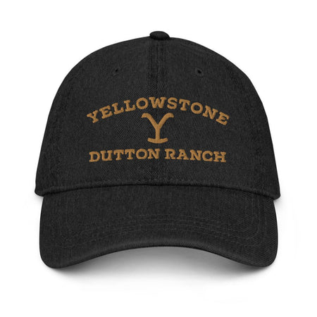 Yellowstone Dutton Ranch Embroidered Denim Hat - Paramount Shop