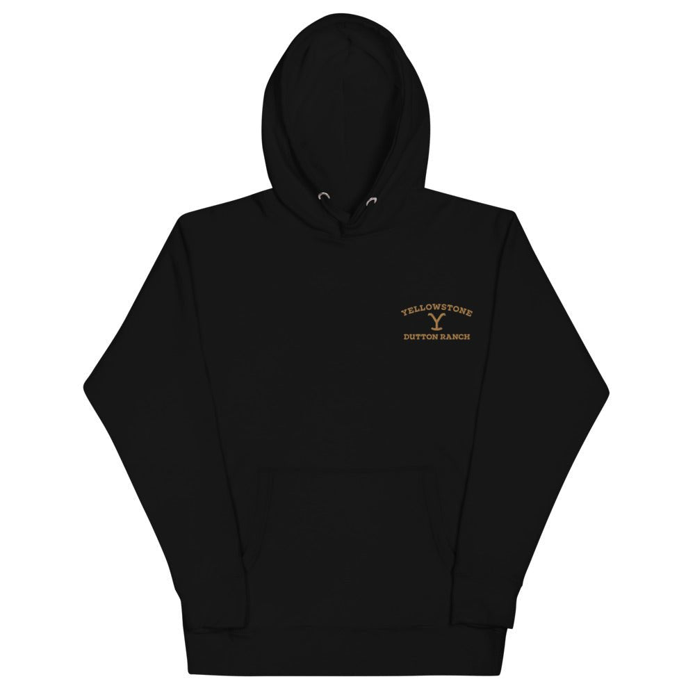 Yellowstone Dutton Ranch Embroidered Unisex Hoodie - Paramount Shop