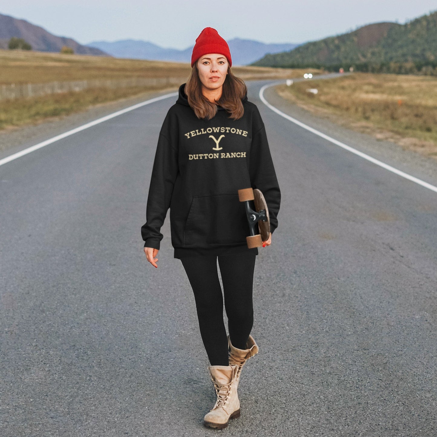 Yellowstone Dutton Ranch Logo Hoodie - Paramount Shop