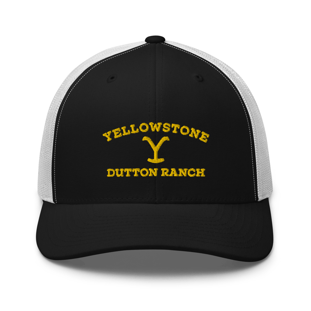 Yellowstone Dutton Ranch Logo Retro Trucker Hat - Paramount Shop