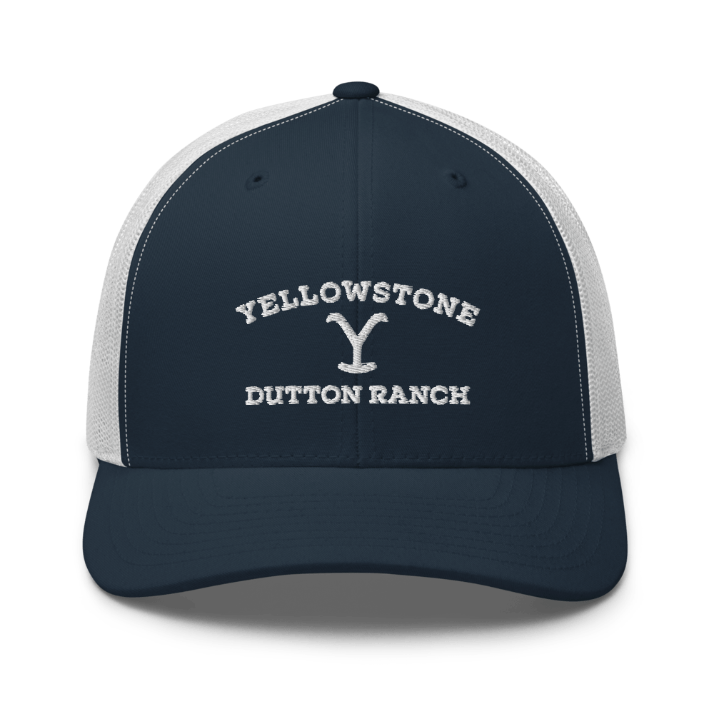 Yellowstone Dutton Ranch Logo Retro Trucker Hat - Paramount Shop