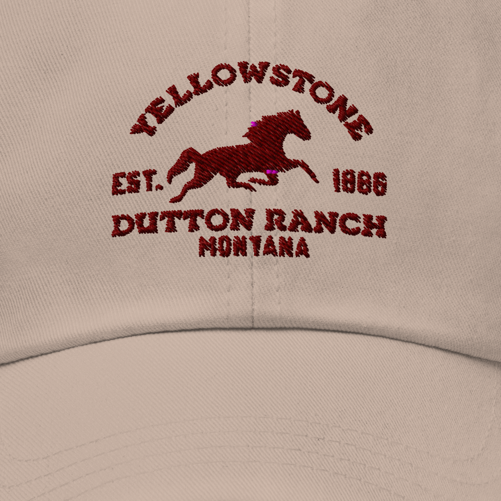 Yellowstone Dutton Ranch Montana Classic Dad Hat - Paramount Shop