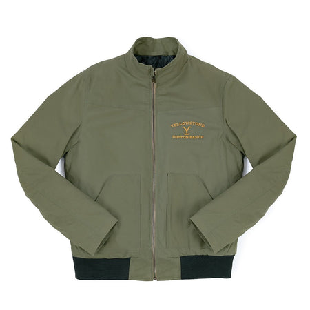 Yellowstone Dutton Ranch Olive Jacket - Paramount Shop