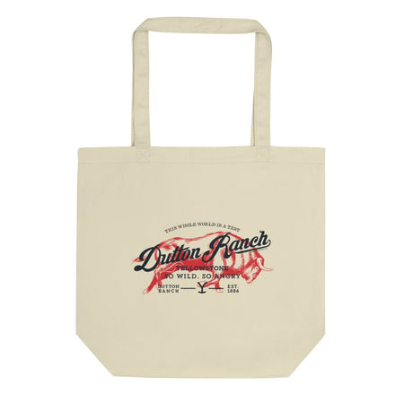 Yellowstone Dutton Ranch So Wild So Angry Eco Tote Bag - Paramount Shop