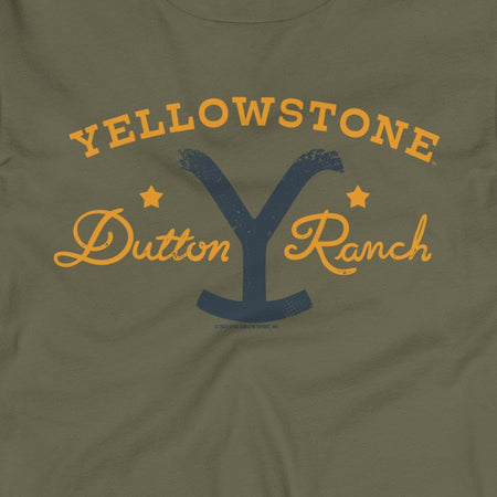 Yellowstone Dutton Ranch Star Adult Long Sleeve T - Shirt - Paramount Shop