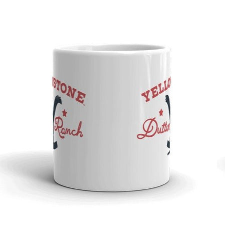 Yellowstone Dutton Ranch Star White Mug - Paramount Shop