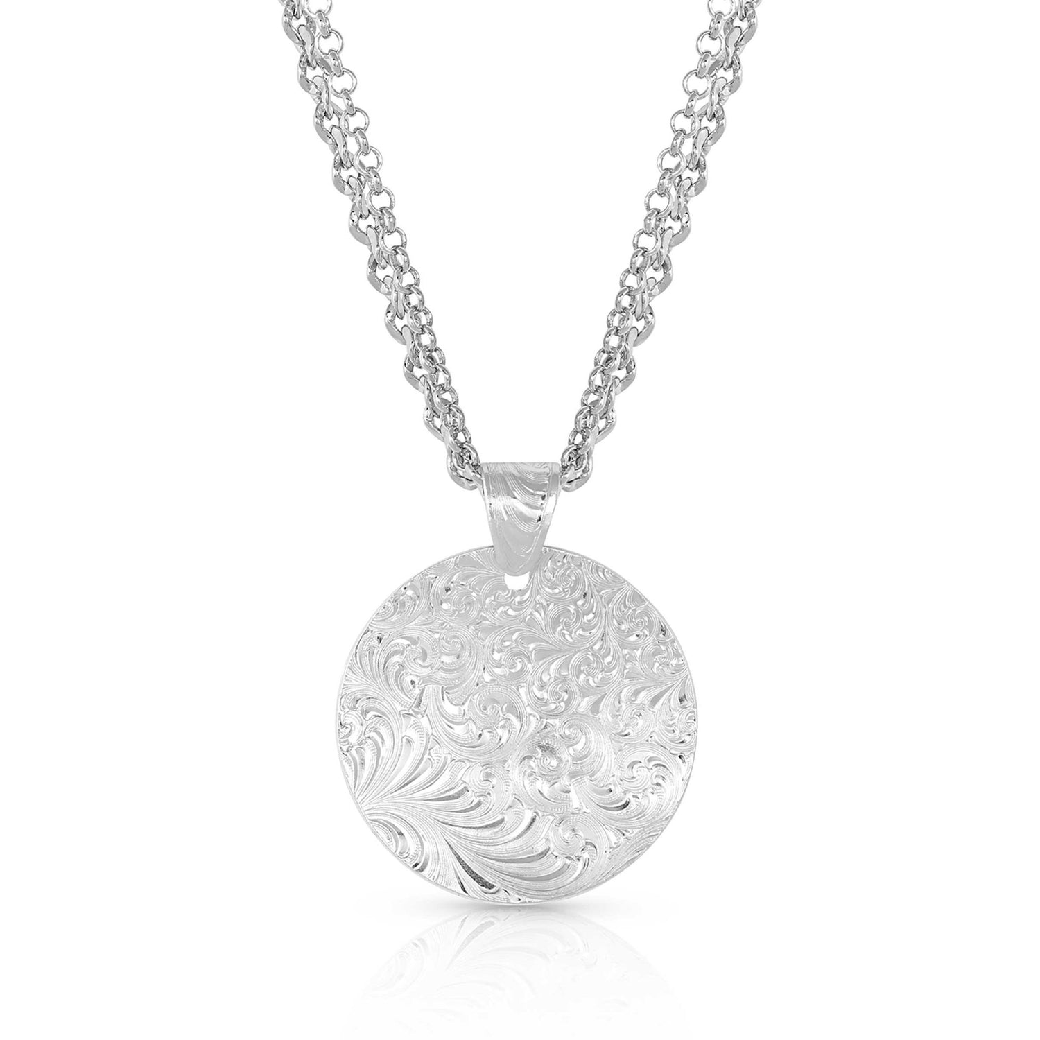 Yellowstone Dutton Y Yellowstone Silver Necklace - Paramount Shop