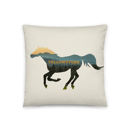 Yellowstone Horse Throw Pillow - Paramount Shop