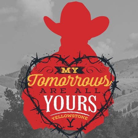 Yellowstone My Tomorrows Are All Yours Scenery Greeting Card - Paramount Shop