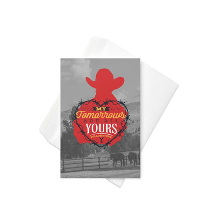 Yellowstone My Tomorrows Are All Yours Scenery Greeting Card - Paramount Shop