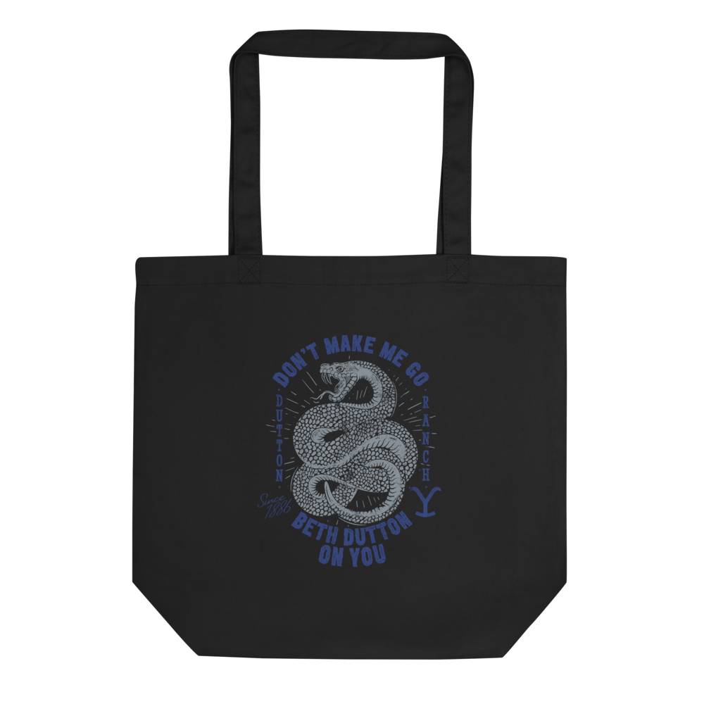 Yellowstone Snake Beth Dutton On You Eco Tote Bag - Paramount Shop