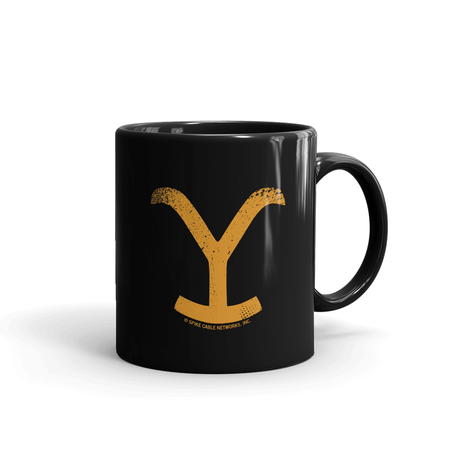 Yellowstone Take 'Em To The Train Station Black Mug - Paramount Shop