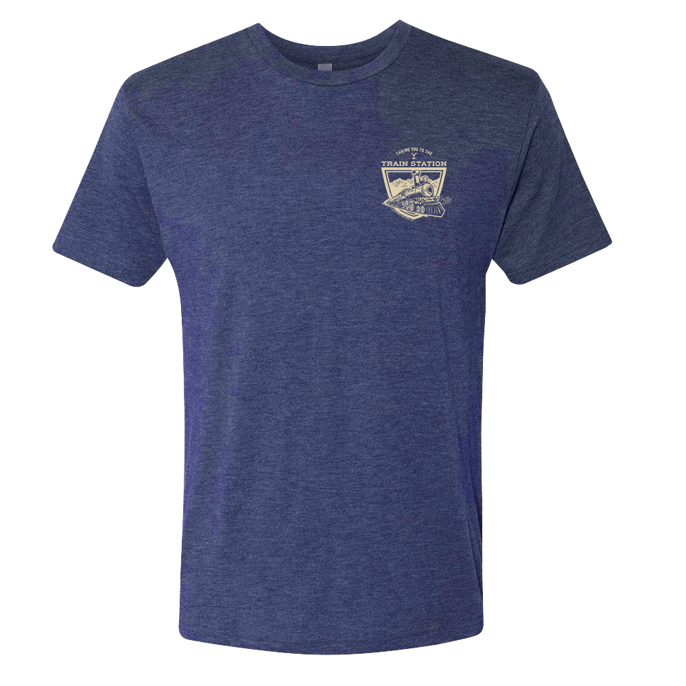 Yellowstone Taking You to the Train Station Men's Tri - Blend T - Shirt - Paramount Shop