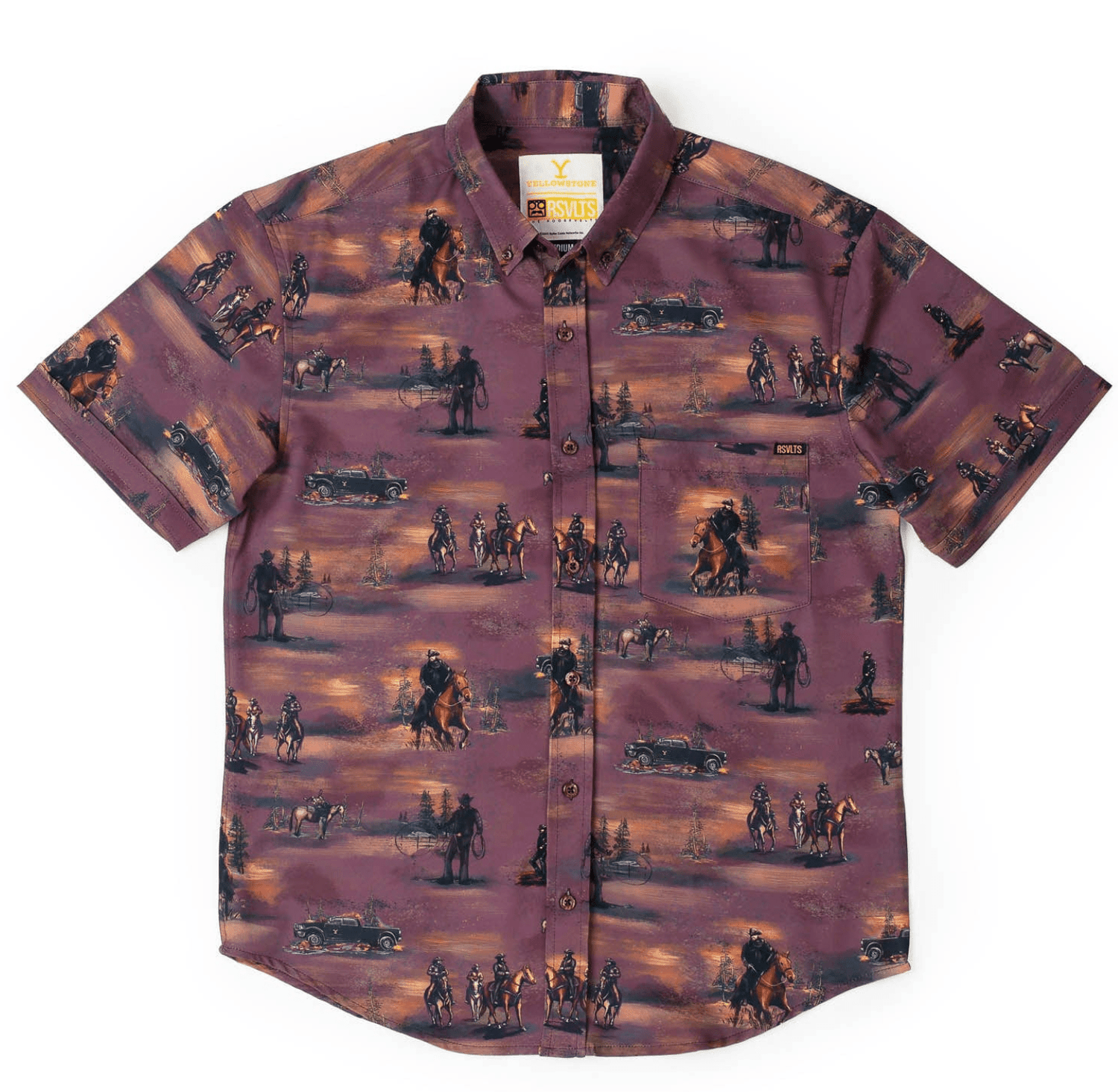 Yellowstone Tough & Merciless RSVLTS Shirt - Paramount Shop