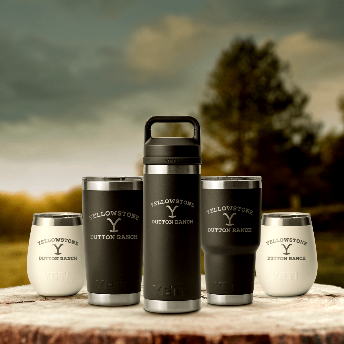 Yellowstone x Yeti Rambler®️ 18 oz Water Bottle - Paramount Shop