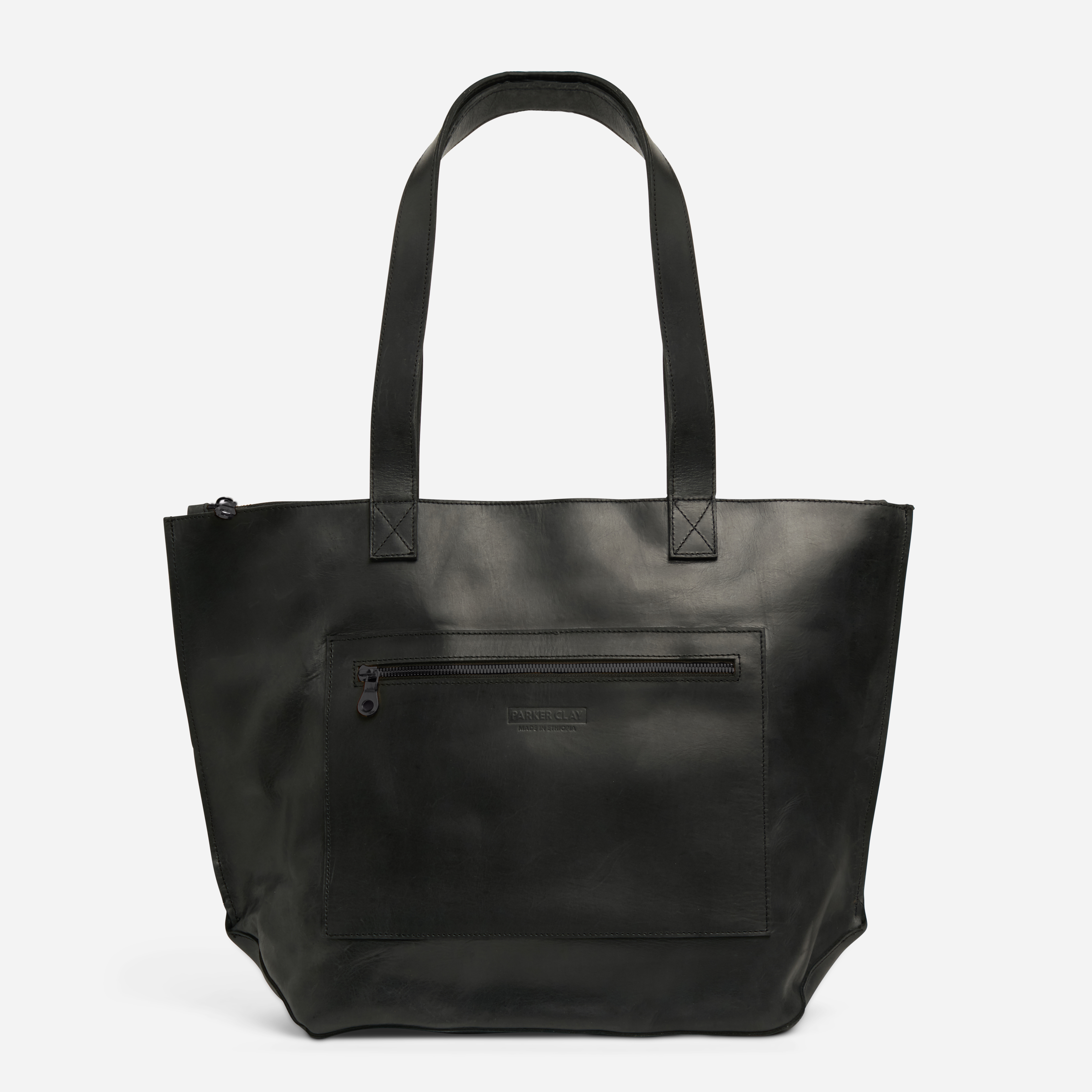 Entoto Zip Tote Bags Black Matte  