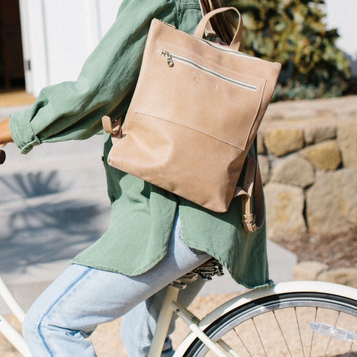 Miramar Leather Backpack - Parker Clay 