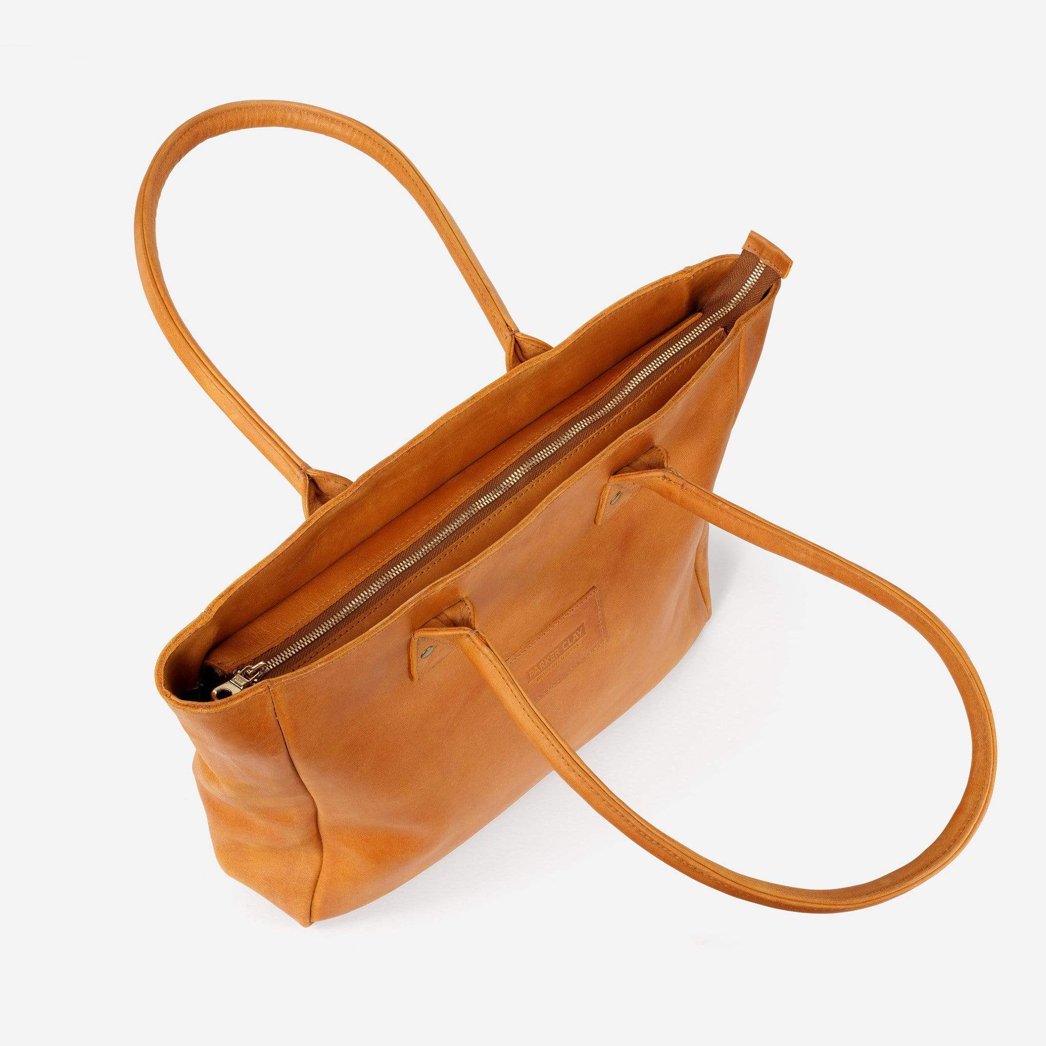 Merkato Signature Zip Tote - Parker Clay 