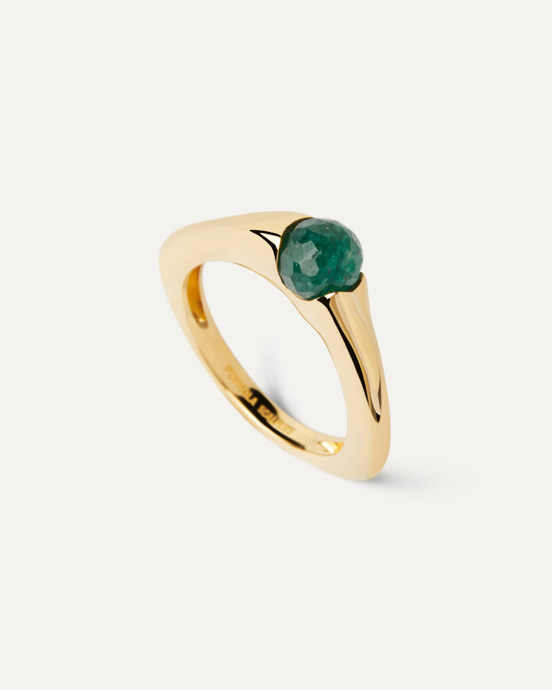 Anello Oasis - 
  
    Argento sterling / Placcatura in Oro 18K
  
