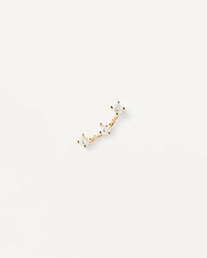 Piercing Per Orecchio in Diamanti e Oro Liberty - 
  
    Oro 18K
  
