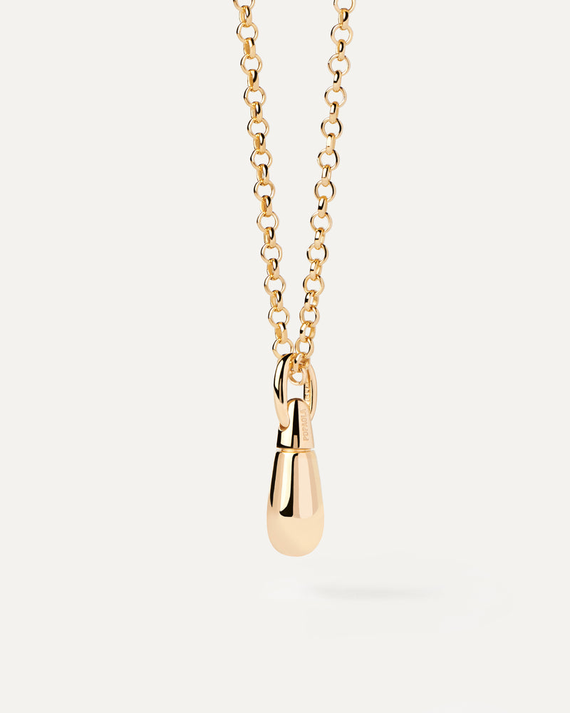 Ciondolo Drop - 
  
    Argento sterling / Placcatura in Oro 18K
  
