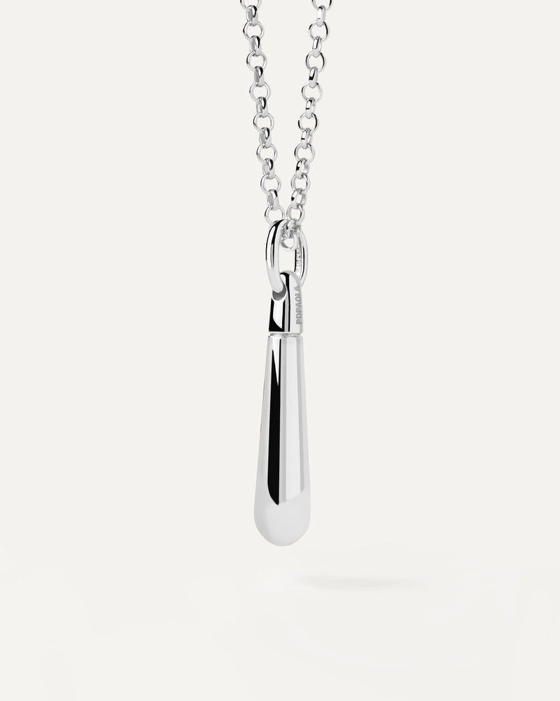 Ciondolo in Argento Large Drop - 
  
    Argento sterling
  
