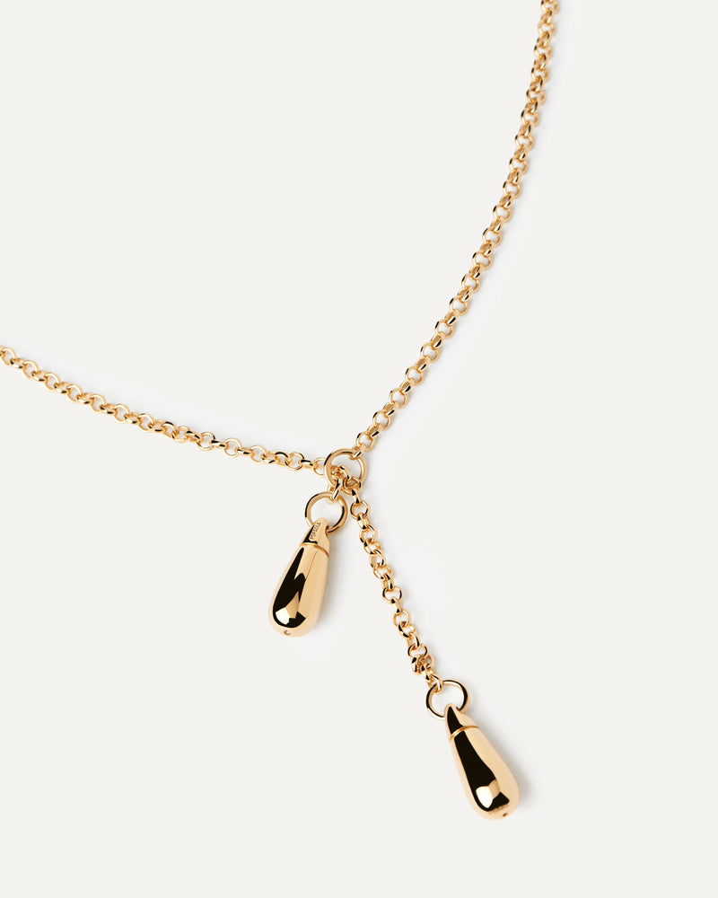 Collana a Catena Tango - 
  
    Argento sterling / Placcatura in Oro 18K
  
