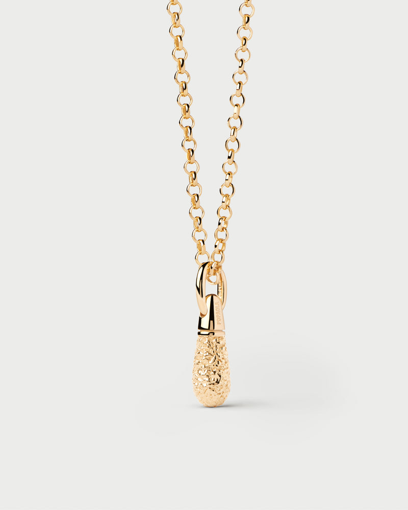 Ciondolo Popcorn Drop - 
  
    Argento sterling / Placcatura in Oro 18K
  
