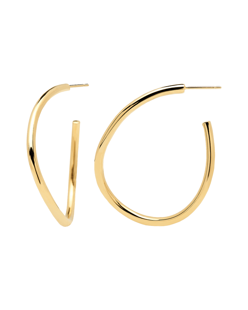 Orecchini Yoko - 
  
    Ottone / Placcatura in Oro 18K
  
