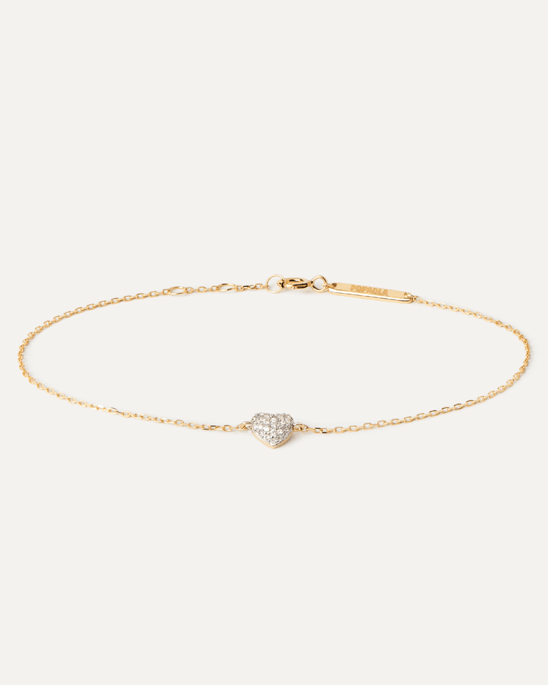 Bracciale in oro e diamanti Heart - 
  
    Oro 18K
  
