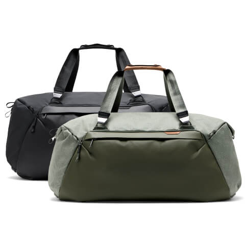 Black and Sage 80L Travel Duffel