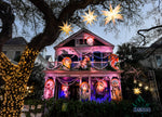 The all-female Krewe of Muses was unable to parade in 2021 but celebrated its namesake demigoddesses with an enchanting house float conceived by artist Susan Gisleson. Max Becherer / The Times-Picayune | The Advocate