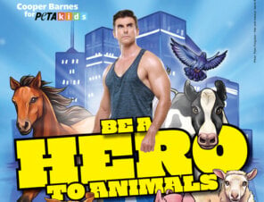 Cooper Barnes PETA Kids Ad "Be a Hero to Animals"