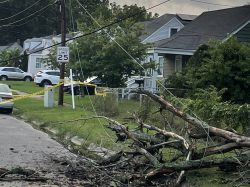 Hampton Roads is still facing flood risks and other severe weather as remnants of Tropical Storm Debby make way north of the region. 