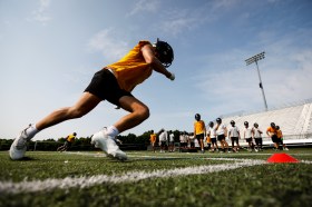 Who's new on the sidelines and Who's No. 1? We ask those questions and a few more as teams open practice Thursday.