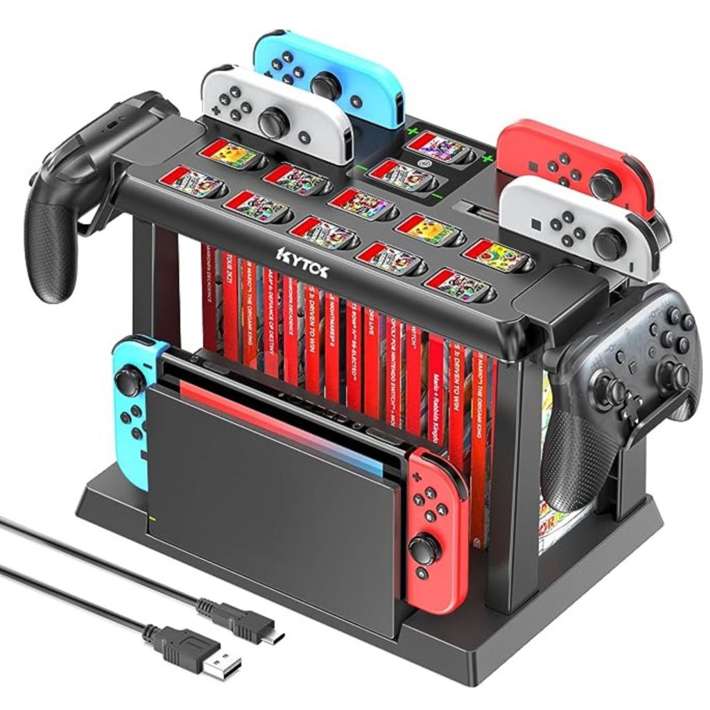 Switch Games Organiser Station with Controller Charger, Now $31.16