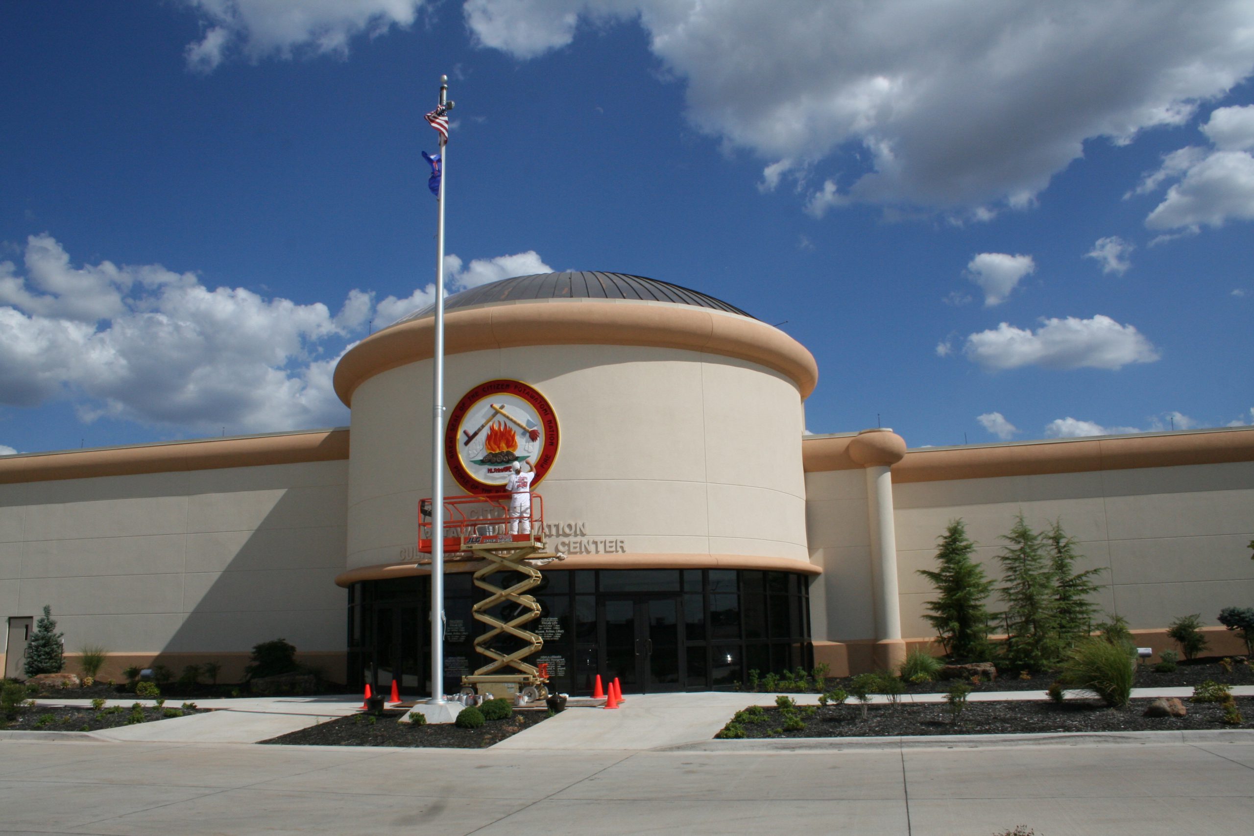 Groundbreaking at Cultural Heritage Center. 2004