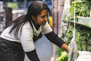 photo - Grocery Store Worker