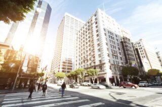 photo - Pedestrians in Downtown Los Angeles