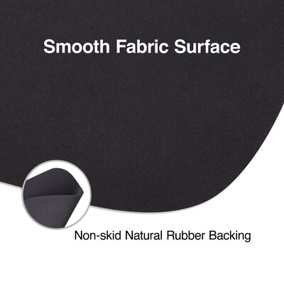 Staples Foam Non-Skid Gaming Mouse Pads, Black (ST61812)