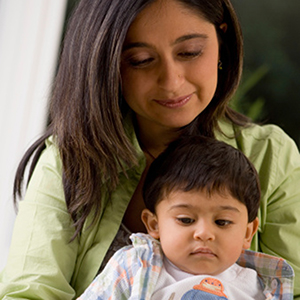 Letter-learning games and activities for babies up to one year.