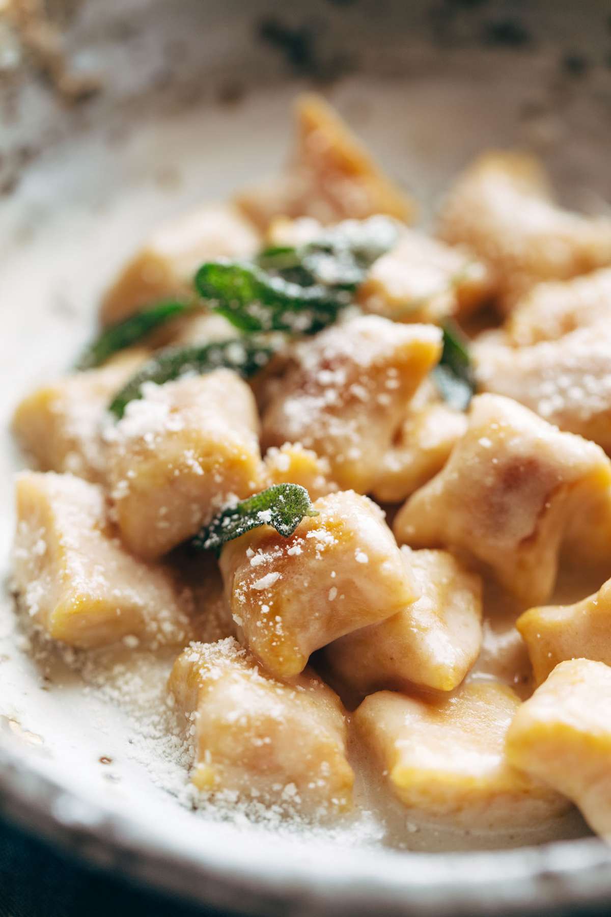 Pumpkin Gnocchi with Sage Butter Sauce