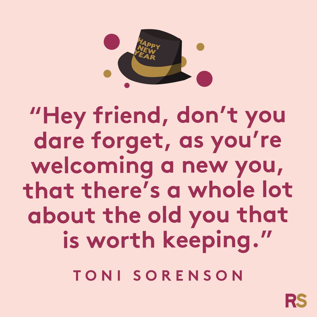New Year's Quotes: inspirational, funny, happy New Year's Eve quotes - Toni Sorenson